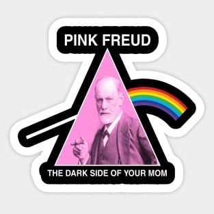 Pink Freud Dark Side of Your Mom Sticker